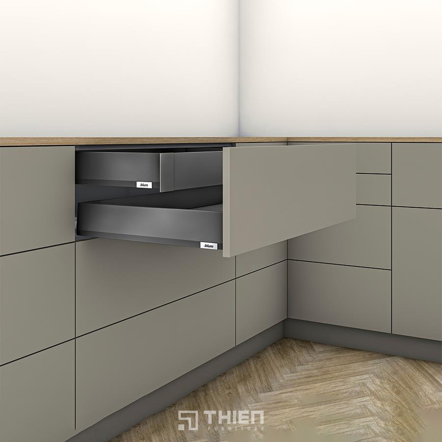 Ray hộp ngăn kéo Blum Merivobox IR1 cao M 8681701